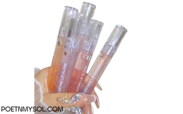 Son bóng trong suốt Jelly Lip Glaze Water Bright Lasting Liquid Dưỡng ẩm